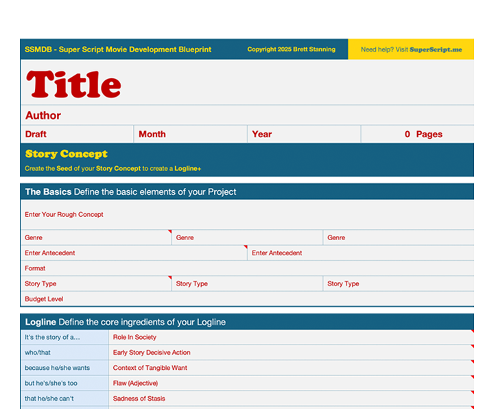 Movie/Feature Blueprint